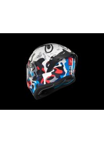 Resim Genel Markalar KASK MT STINGER YOZU A7 PARLAK MAVİ/BEYAZ 