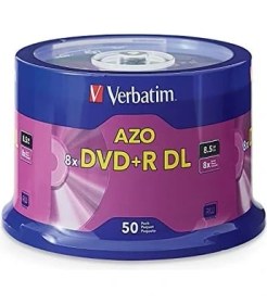 Resim DVD + R Dl 8,5 GB 8 x 50 Pk - Bos DVD (Dvd + R Dl, Mil) 