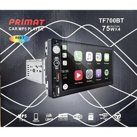 Resim PRIMAT TF700BT Oto Multimedya| 7” Dokunmatik, 75Wx4, Full HD 1080P, Bluetooth, Mirror Link, WiFi 