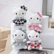 Resim OEMG Yeni 1 Adet Dört Inç Iyi Şanslar Karikatür Peluş Oyuncak Bebek Anahtarlık Sevimli Bebek Anahtar Küçük Kolye Seti (Yurt Dışından) 