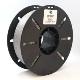 Resim POLYCRAFT FILAMENT Polycraft PLA HQ (High Quality) Filament - 1.75 mm - 1 kg - Titanyum Gümüş Gri 