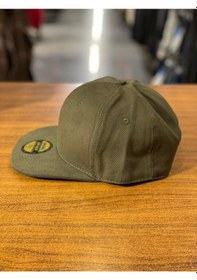 Resim Hiphop Snapback Rapper Basket Haki Kanvas Cap Şapka 