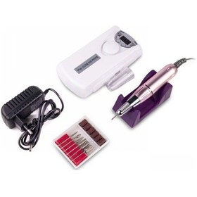 Resim BQ101 Şarjlı Manikür Pedikür Tırnak Törpü Seti Beyaz 