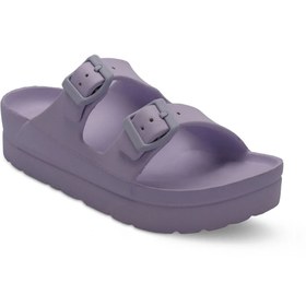 Resim Slazenger Toal Lila Arizona Kadın Yüksek Taban Günlük Deniz Plaj Eva Terlik 