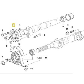 Resim Heropar Bmw ve Mini Uyumlu Febi - Meyle Şaft Köselesi 26111225624 