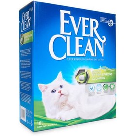 Resim Ever Clean Extra Strong Kokulu Topaklanan Kedi Kumu 1 Adet 10 Lt 