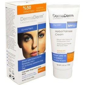 Resim Dermaderm Bitkisel Leke ve Çil Giderici Gündüz Kremi 100 G 