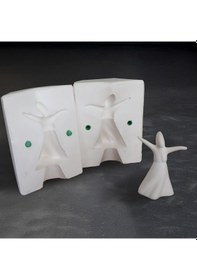 Resim Niyaz Semazen Alçı Kalıbı Niyaz Semazen Sanatsal Seri 