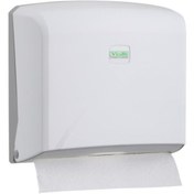 Resim Vialli K2 Z Katlı Mini Kağıt Havlu Dispenseri (beyaz) Kağıt Genişliği 22 Cm 
