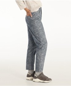 Resim Yargıcı Normal Bel Düz Kalıp Denim Pantolon Mavi Desenli Mavi 