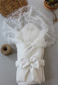 Resim Buaracokmoda Premium Kalite Organik Pamuk Bebek Kundak üü1kundakkumrukristal 