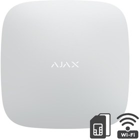 Resim Ajax Hub2 Plus 868 MHz MotionCam Desteği Kablosuz Alarm Paneli Wifi Beyaz 