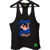 Resim Top Glory Hustle Fitness Gym Tank Top Sporcu Atleti 