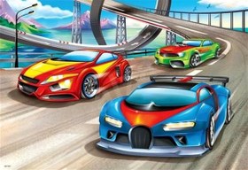 Resim Ravensburger 2x24 Parça Puzzle Kepçe ve Arabalar 051571 