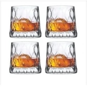 Resim 420194 Leafy Viski Bardağı 300CC - 4 Adet P420194 