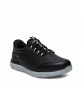 Resim Best Of 2012-26 Baskı Deri Anatomik Slip On Erkek Sneaker Siyah-Buz 