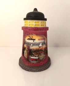 Resim Deniz Feneri Denzcilik Biblo Turistik Kule Bayrak Gemi Ev Ofis Masa Dekor Hediye 