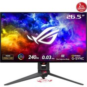Resim ASUS Rog Swift PG27AQDM 26.5 inç 240Hz 0,03ms OLED QHD Gaming Monitör 