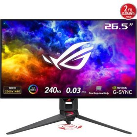 Resim ASUS Rog Swift PG27AQDM 26.5 inç 240Hz 0,03ms OLED QHD Gaming Monitör 