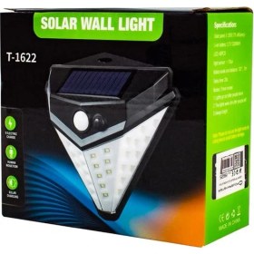 Resim Zibox Powermaster 40 Led\'li Solar Üçgen Tip Işıldak Fener T-1622 