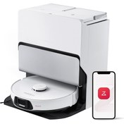 Resim Roborock Süper Akıllı Robot Süpürge 10.000 Pa Ultra Emiş Gücü Full Otomatik Beyaz 