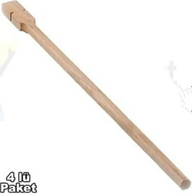 Resim Tahta Tünek 40 Cm - 4lü 