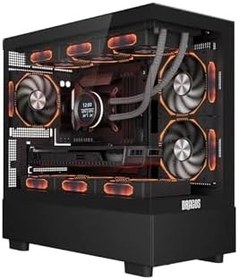 Resim DRAGOS DRx7226 i7 14700K 16GB DDR5 Ram 1TB NVMe 8GB RTX4060 Sıvı Soğutmalı Oyuncu Bilgisayarı 
