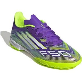 Resim Adidas F50 League Tf J Genç Halı Saha Ayakkabısı Jı0000 Mor Mor 