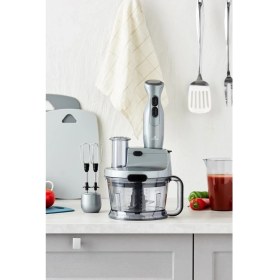 Resim Empressco Antrasit Renkli 2000W Çok Amaçlı Mutfak Robotu ve Blender Seti 