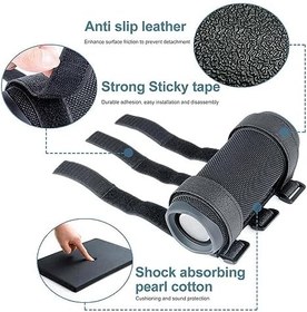 Resim Bantlanma, Ayarlanabilir Hoparlör Askısı Tutucu Taşınabilir Hoparlör Dağı Golf Bisiklet Motosiklet ATV için 22-28 cm Çevresi için Uygun 