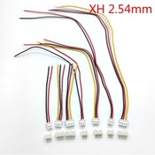 Resim JST-XH 2.54mm 5pin 20cm Kablolu Konnektör (Beyaz) Takım x 1 adet 