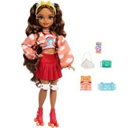 Resim Barbie Dream Besties Paten Partisi Teresa Bebek ve Aksesuarları JFX98 
