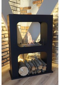 Resim Korflame Camino Taşınabilir Şömine 