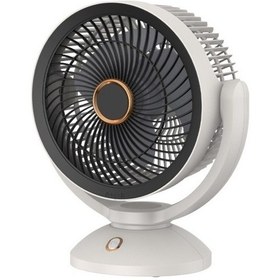 Resim Zhkj Shop Masaüstü Dönebilen Gece Lambası Fanı Takılabilir Model 8476 Renkli 