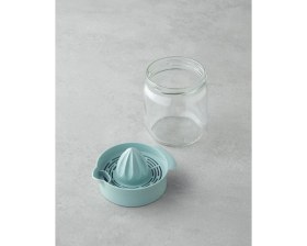 Resim Yeşil Cam Limon Sıkacağı 425 Ml, Sağlıklı ve Şık Tasarım 