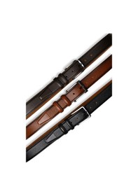 Resim Mft Leather Hakiki Deri Erkek Kemer Desenli, 3,5 Cm, Siyah 9061 Siyah 