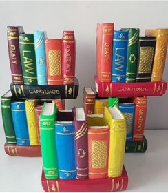 Resim Büyük Boy Kitap Saksı 