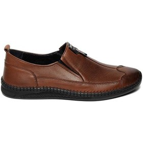 Resim Bestello Bağcıksız Poli Taban Casual 020-085 Erkek Ayakkabı Taba 