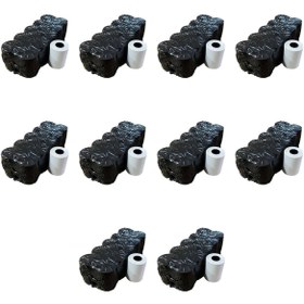 Resim omeyva Termal Pos Yazar Kasa Rulosu - Pos Kağıdı - Beyaz - 80 mm x 40 Metre - 10 Adetlik 10 Paket 