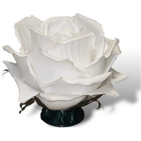 Resim Masa Üstü Lambader Dekoratif Organik Malzeme Beyaz - Mavi 