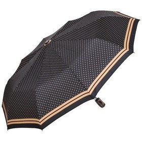 Resim Snotline Tam Otomatik Kadın Şemsiye Vizon Puantiyeli Siyah 225l 001 