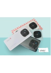 Resim Redmi Note 14 Pro Plus 5g Uyumlu Arka Pil Kapağı Kamera Lensli Siyah 
