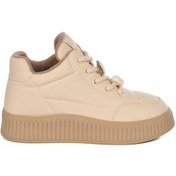 Resim Guja Bej İçi Polarlı Soğuğa Dayanıklı Kadın Sneaker Çok Renkli 