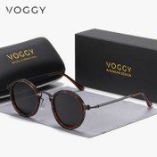Resim VOGGY Basit Retro Metal UV Koruma Polarize Moda Gözlükleri, erkek ve kadınlar için sürüş, açık hava bisiklet, balık tutma, tatil partisi dekorasyon aksesuarları hediyesi 
