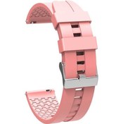 Resim Galaxy Uyumlu Watch 42mm Krd-23 20mm Uyumlu Zore Kordon-pembe 