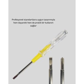 Resim Mey Ithalat® Neon Işıklı Elektrik Kontrol Kalemi 