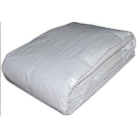 Resim Ekodoğa Branda 6x25 Metre Beyaz Branda Çit Brandası Oto Brandası Su Geçirmez Branda Balkon Brandası 