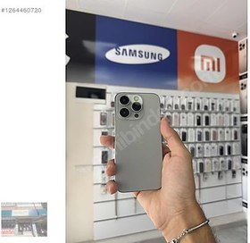 Resim Apple iPhone 15 Pro İkinci El YD | 256 GB | Natürel Titanyum 