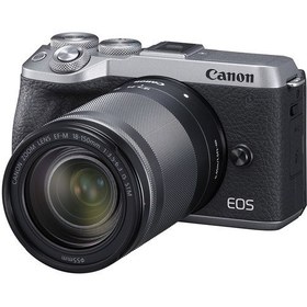 Resim Canon EOS M6 Mark II 18-150mm Lens (Silver) 