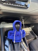 Resim MİRMERRY Mavi Papyonlu Sweatshirt şeklinde Vites Kılıfı 